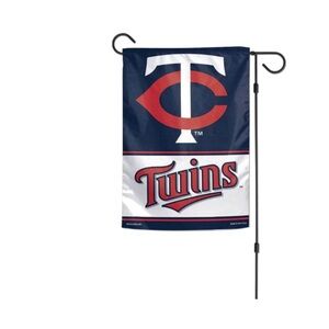 WinCraft MLB Minnesota Twins Flag 12" x 18" Garden Style Double Sided Flag